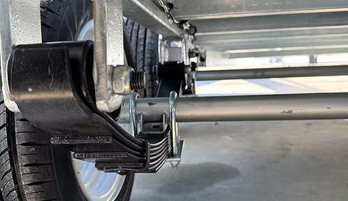 8x5 Tandem Heavy Duty Non Braked Trailer + 600 Cage