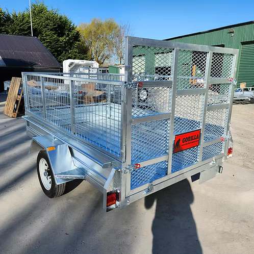 8x5 Single Axle Ride-On & Ramp Trailers