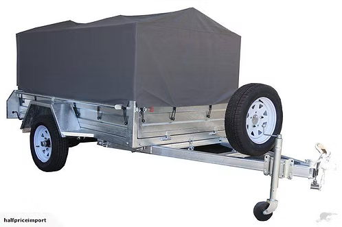7x4 Covered Trailers