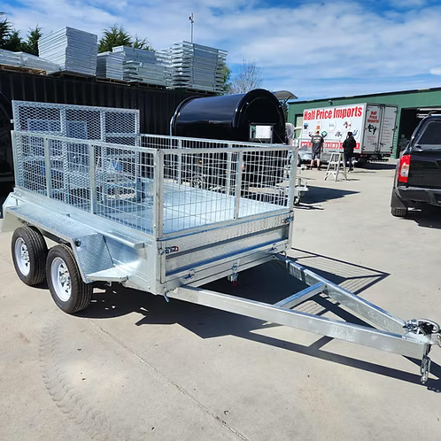 8x5 Tandem Ride-On & Ramp Trailers