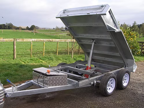 10x5 Tandem Axle Braked Hydraulic Tipping Trailer – 2500kg Load Capacity