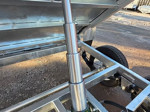 10x5 Tandem Axle Braked Hydraulic Tipping Trailer – 2500kg Load Capacity