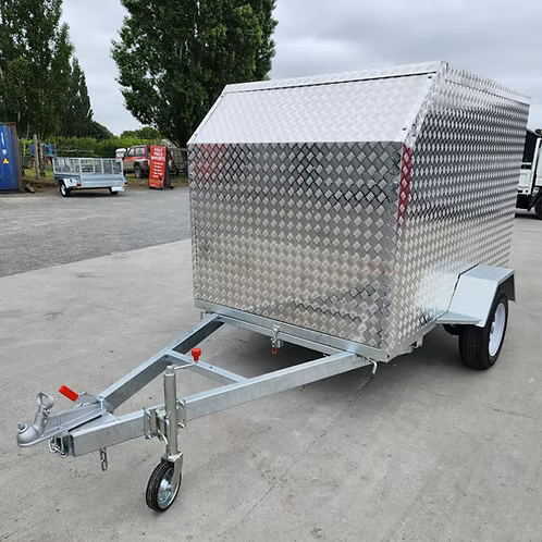 8x5 Heavy Duty Braked Enclosed Trailer 1500kg Load Capability